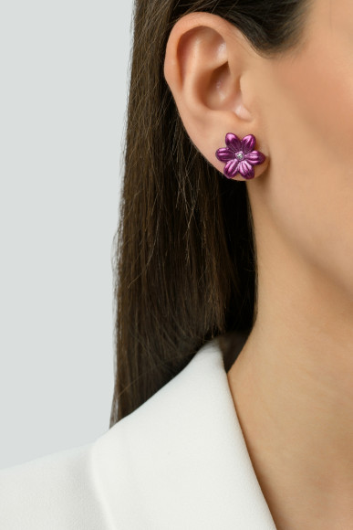 Anastasia Kessaris Sea Flower Diamond Earrings