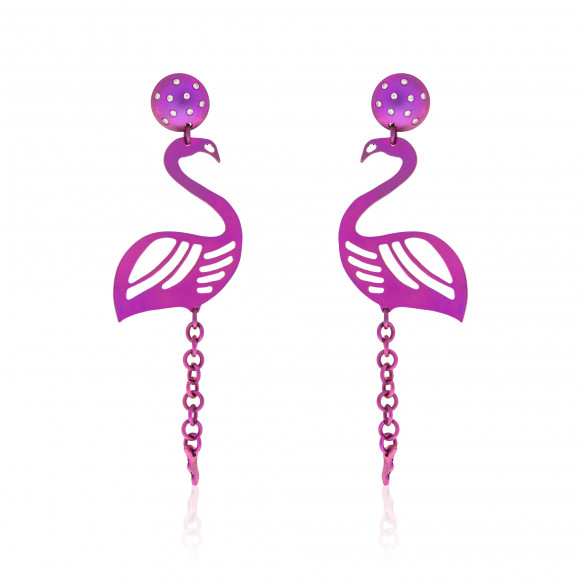 A.ER.AP0136_40_Anastasia Kessaris_Flamingo Titanium Diamond Earrings