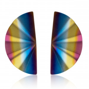 A.ER.MT0003_RAINBOW_Anastasia Kessaris_Rainbow Geisha Titanium Earrings