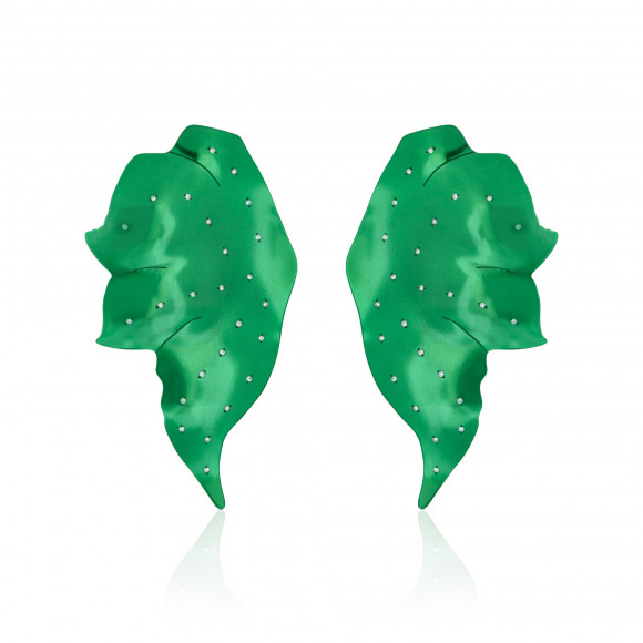 A.ER.MT0044_EMR_Anastasia Kessaris_Elefun Emerald Titanium Diamond Earrings