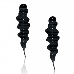 A.ER.AP0119_BX_Anastasia Kessaris_Milkyway Black Titanium Diamond Earrings