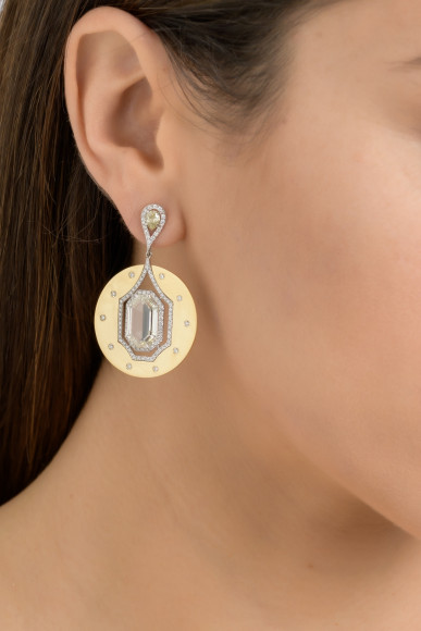 SKP.200588_Anastasia Kessaris_Geometric Diamond Statement Earrings